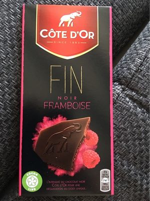 Chocolat noir fin framboise
