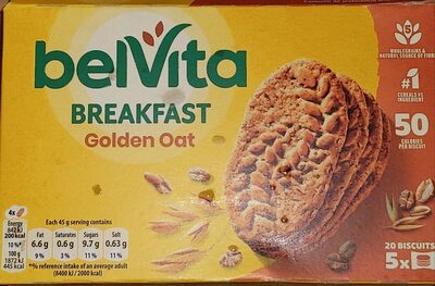 Breakfast Biscuits Golden Oats 5 Packs