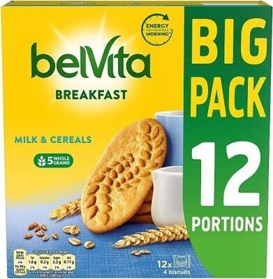 Breakfast Biscuits Milk & Cereals Packs