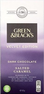 Black's Dark Salted Caramel Chocolate Bar