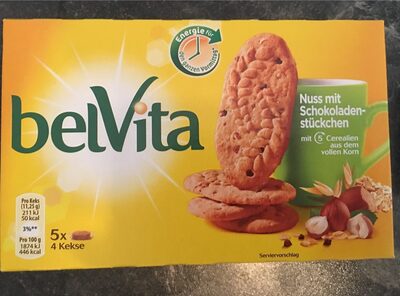 Belvita biscuit chocolat noisette