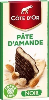 Chocolat noir Pâte d'amande