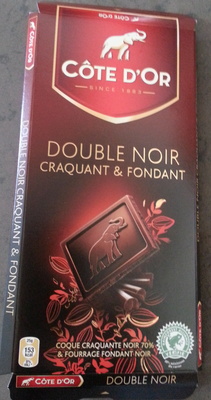 Double Noir Craquant & Fondant