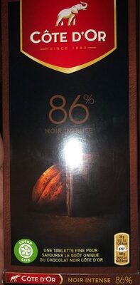 Chocolat noir intense