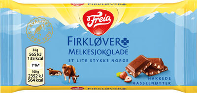 Firkløver Melkesjokolade