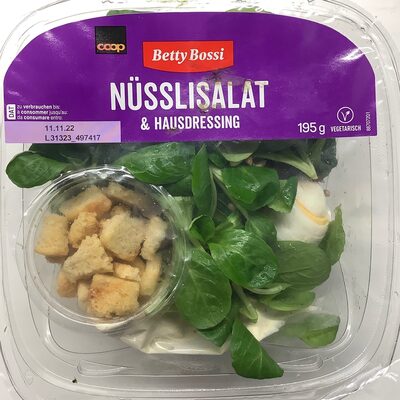 Nüsslisalat & Hausdressing