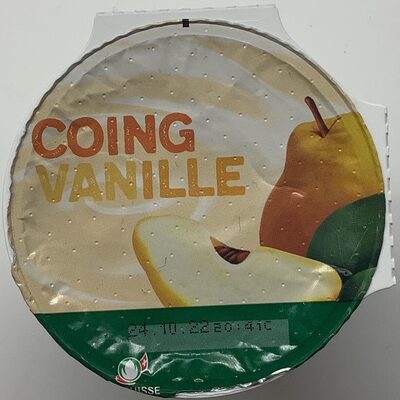 Coing Vanille