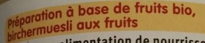 Petit Pot Bircher Muesli Fruits