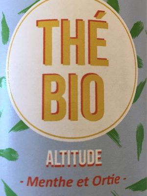 Thé bio Altitude
