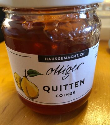 Konfitüre Gelée, Quitten