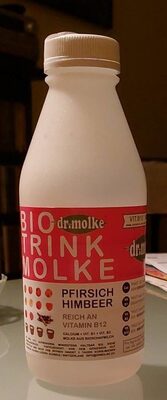 Bio Trink Molke Pfirsich Himbeer