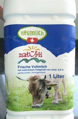 Heumilch, Frische Vollmilch