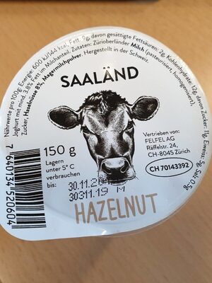 Yaourt Hazelnut