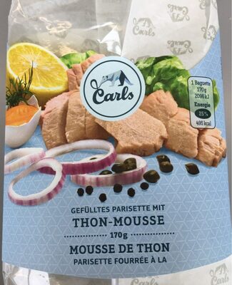 Parisette fourrée à la mousse de thon
