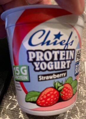 Protein yogurt strawberry