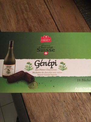 Original chocolat suisse Genepi