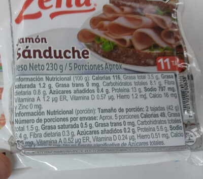 Jamón Sanduche