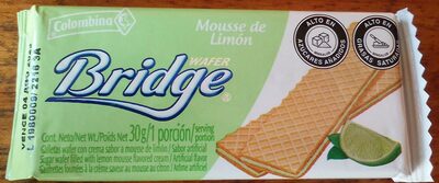 Wafer Bridge Mousse de Limón