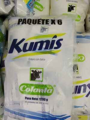 Kumis Entero con Dulce