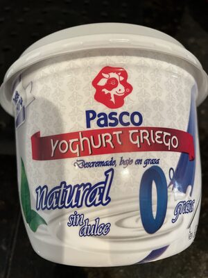 Yoghurt Griego Pasco Natural Sin Dulce