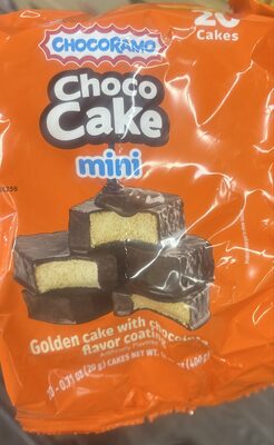 20 mini choco cakes