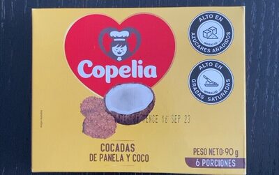 cocadas de panela y coco