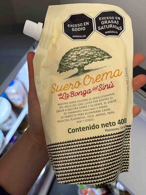 Suero Crema De La Bonga Del Sinú