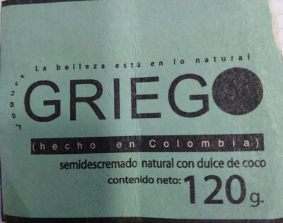 Yogurt Griego Coco