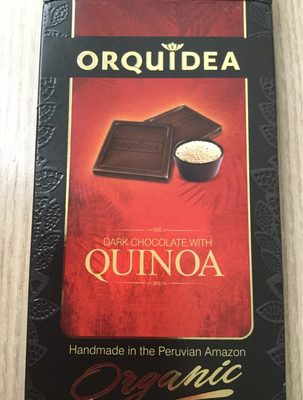 Dark chocolate with quinoa