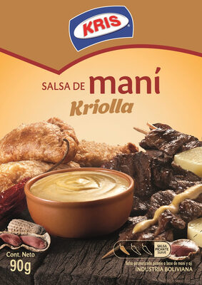 Salsa de maní Kriolla