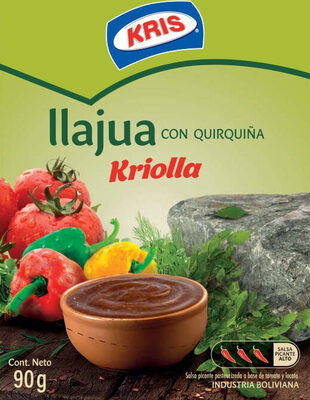 Llajua con Quirquiña Kriolla