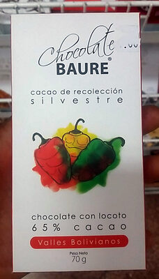 Chocolate con Locoto 65% Cacao
