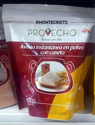 Avena instantánea en polvo con canela