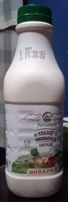 Yogurt Probiótico Frutado Durazno
