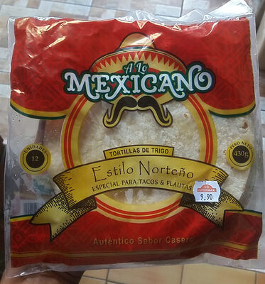Tortillas de Trigo Estilo Norteño