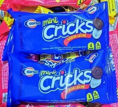 Mini Cricks sabor Leche