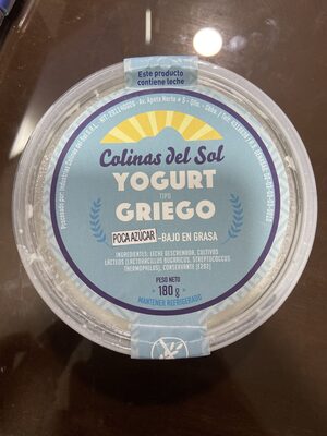 Yogurt tipo Griego