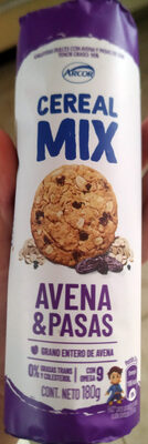 Cereal Mix Avena & Pasas