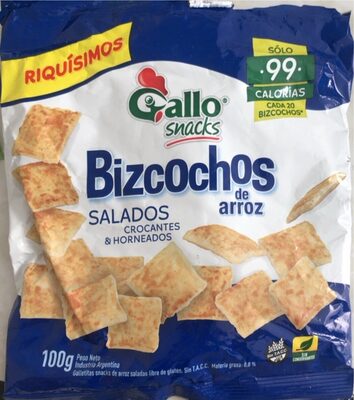 Bizcochos de arroz