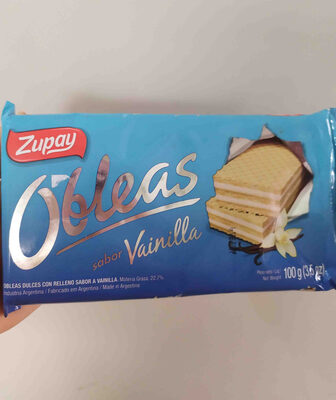 Obleas vainilla