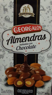 Almendras bañadas con chocolate