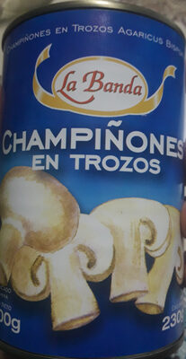 La banda Champiñones en trozos