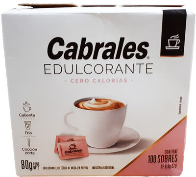 Edulcorante en sobres