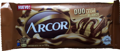 Duo - Chocolate con leche y chocolate blanco