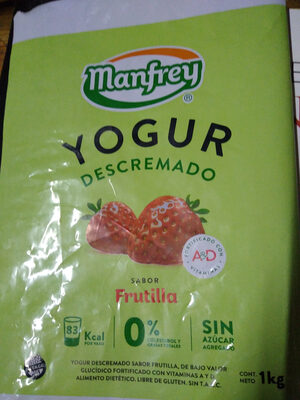 yogur descremado