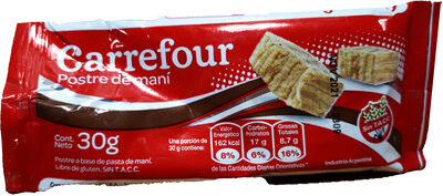 Postre de maní