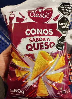 Conos sabor a queso