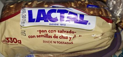 Pan con salvado con semillas de chía y lino
