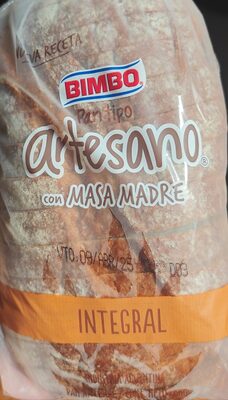 Pan BIMBO Artesano Integral