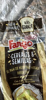 Pan FARGO Con Cereales Y Semillas